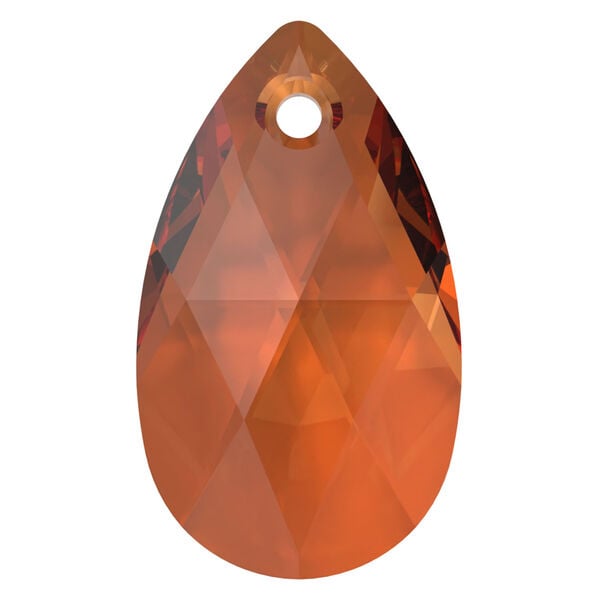 Drop 1pkg96 Persian red TCF&trade;, Swarovski&reg;, 22x13mm pendant pear 6106 image number 0