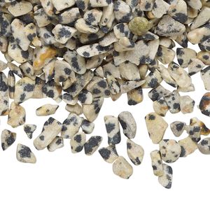 Dalmatian jasper 1pkg2oz, undrilled tumbled polished inlay chip natural mini