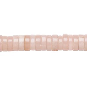 Pink aragonite 1pkg1, heishi bead B grade, 15.5-16 inch 8x3mm