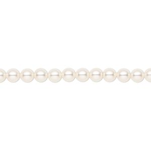 Pearl 500pk light creamrose, Swarovski&reg; 4mm round 5810