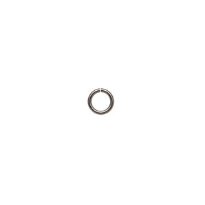 Jump ring 1pkg500 stainless steel, 5.5mm round, 20 gauge / 4mm inside diameter