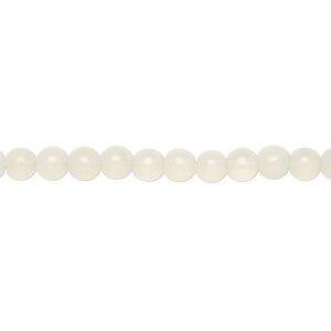 Sea green new "jade" 1pkg1, round bead natural 15.5-16 inch 4mm