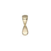 Bail, JBB Findings, ice-pick, brass, 17.5x5mm, 5.5mm grip length. Sold individually. image number 0