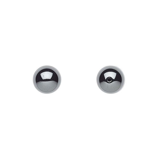Hemalyke&trade; 1pkg4, half-drilled round bead 8mm image number 0