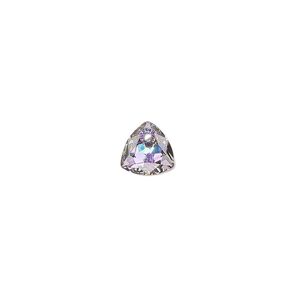 Drop 1pk crystal vitrail light P, Crystal Passions&reg; 8mm pendant trilliant cut 6434