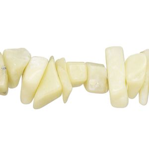 Olive new "jade" 1pkg1, chip bead natural 15.5-16 inch large