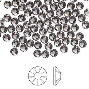 Flat back 1pkg144, lilac ash foil back Preciosa MAXIMA Czech crystal rhinestone 3.8-4mm chaton rose round SS16