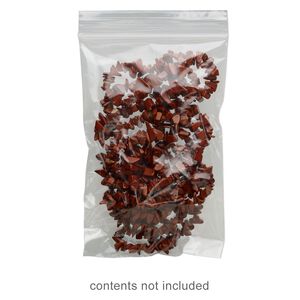 Bag, Tite-Lip&trade;, plastic, clear, 4x6-inch top zip. Sold per pkg of 100.