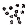 Drop 720pk jet, Swarovski&reg; 6mm pendant mini disk 6428 image number 1
