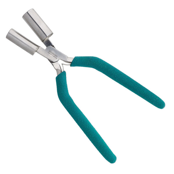 Pliers, Wubbers&reg; Designer Mandrel, pkg/1, extra-large round mandrel, steel and rubber, 7 inches. image number 0