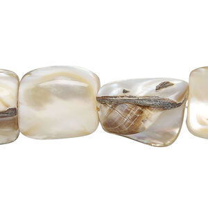 Black lip / gold lip / mother-of-pearl shell 1pkg1, nugget bead 15 inch small to medium