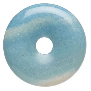 Trolleite 1pkg1, donut focal natural B grade, 40mm