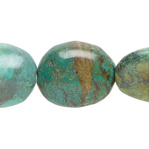 Magnesite 1pkg1, nugget bead 15 inch large to extra-large