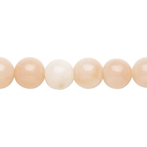 Pink aventurine 1pkg1, round bead natural 15.5-16 inch 10mm
