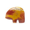 Moukaite jasper 1pkg1, top-drilled or half-drilled Zuni-style bear focal natural, 28x20mm-33x27mm image number 2