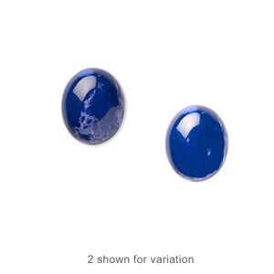 Howlite 1pkg6, calibrated oval cab 12x10mm