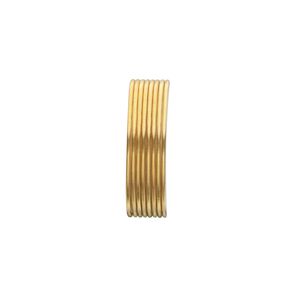 French wire 1pkg2 gold-plated, 0.7mm tube, brass 19.5 inch