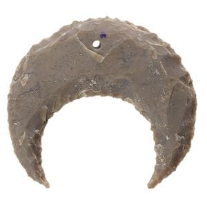 Fancy jasper 1pkg1, hand-knapped naja moon focal natural 35x30mm-37x33mm
