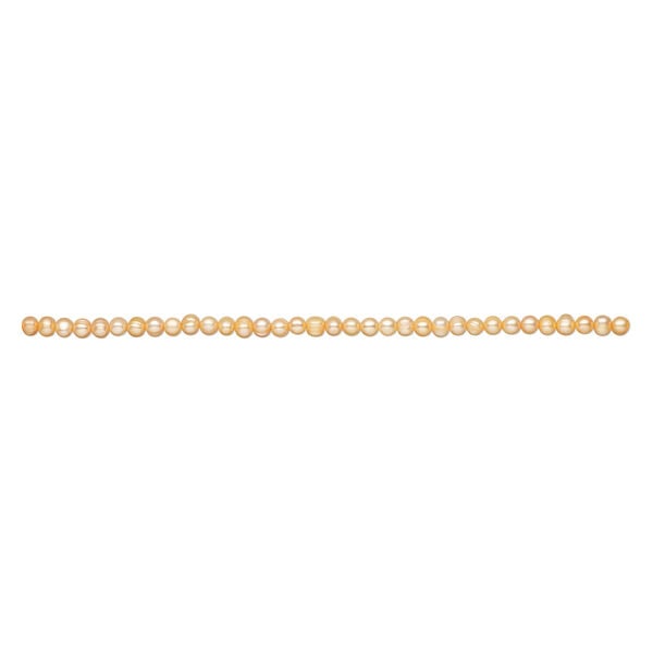 Freshwater pearl 1pkg1, semi-round, 15 inch carrot 7-8mm cultured image number 1