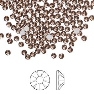 Flat back 1pkg144, dusty rose foil back Preciosa MAXIMA Czech crystal rhinestone 2.5-2.7mm chaton rose round SS9
