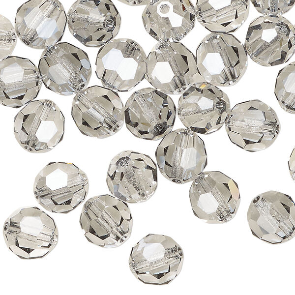 Bead 1pkg288 crystal urban grey, Swarovski&reg;, 8mm round 5000 image number 0
