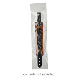 Bag, Tite-Lip&trade;, plastic, clear, 3x12-inch top zip. Sold per pkg of 1,000.
