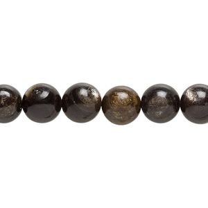 Mica 1pkg1, round bead 15.5-16 inch 8mm