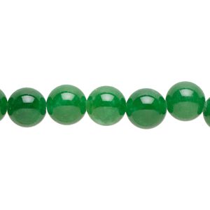 Quartz 1pkg1, round bead 15 inch 7-9mm