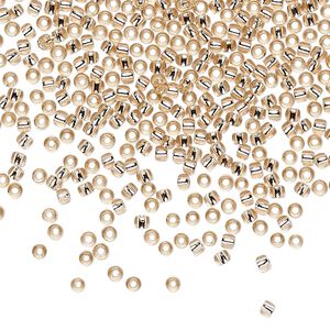 Seed bead, TOHO BEADS&reg;, glass, pkg/250g, #11 round, transparent silver-lined rosaline (TR-11-31).