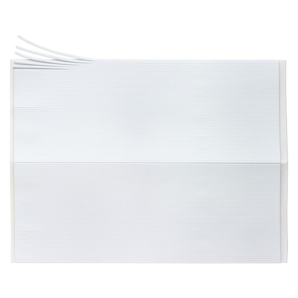 Adhesive strip, Art Edge&trade;, EVA foam, white, 2mm. Sold per 10-inch sheet. image number 0