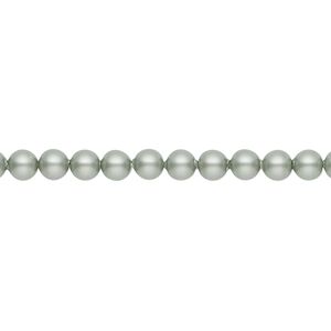 Pearl 500pk powder green, Swarovski&reg; 4mm round 5810