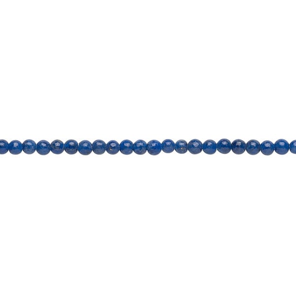 Lapis lazuli 1pkg1, round bead natural 15.5-16 inch 2mm image number 0