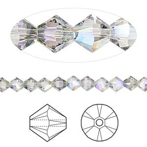 Bead 720pk crystal paradise shine, Swarovski&reg; 5mm XILION bicone 5328