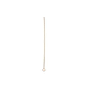 Head pin 1pkg4 14Kt gold-filled, 1 inch / 1.5mm ball tip, 24 gauge