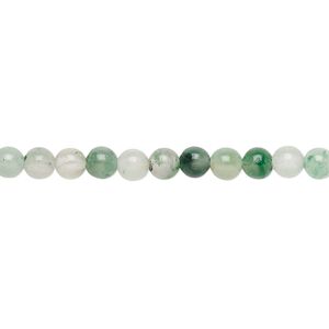 Madagascar quartz 1pkg1, round bead natural 15.5-16 inch 4mm