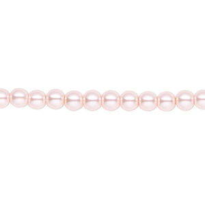 Pearl 1pk rosaline, Celestial Crystal&reg; 4mm round 15.5-16 inch