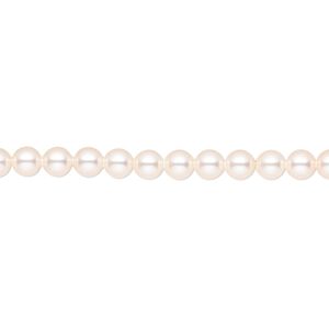 Pearl 500pk creamrose, Swarovski&reg; 4mm round 5810