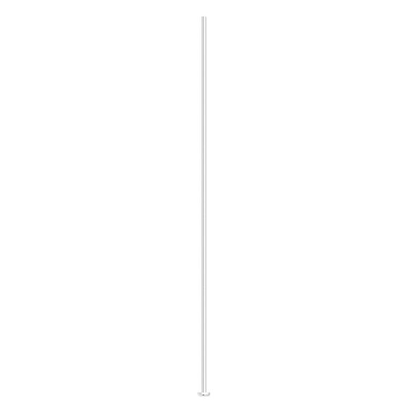Head pin 1pkg1000 silver-plated, 2.5 inch, 21 gauge brass image number 0