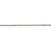 Green chalcedony 1pkg1, hand-cut faceted rondelle bead 14 inch 5x4mm-7x5mm image number 1
