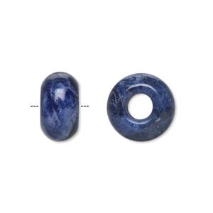 Sodalite 1pkg2, rondelle bead natural 14x8mm Dione&reg;