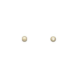 Bead 1pkg4 14Kt gold-filled, 3mm seamless round, satin