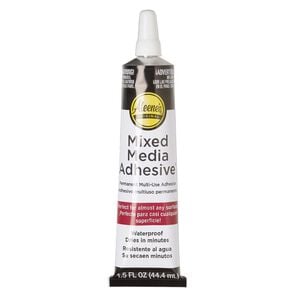 Adhesive 1pkg1 Aleene's&reg; Mixed Media Adhesive&reg;, clear, 1.5 fl oz. (40673).