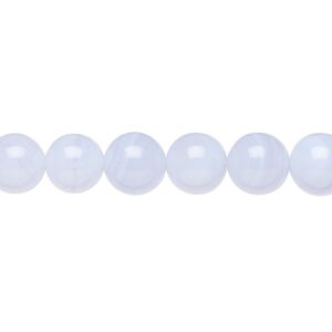 Blue lace agate 1pkg1, round bead natural 15.5-16 inch 8mm