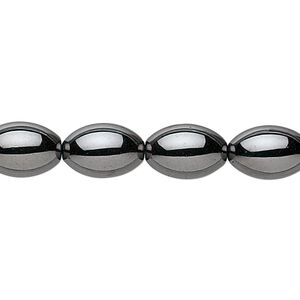 Hemalyke&trade; 1pkg1, oval bead 15.5-16 inch 12x8mm