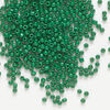 Seed bead, Dyna-Mites&trade;, glass, 1pkg40g, #11 round, opaque pine green (774 11/0 RR) image number 0
