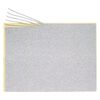 Adhesive strip, Art Edge&trade;, EVA foam, silver glitter, 2mm. Sold per 10-inch sheet. image number 0