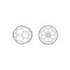 Bead 1pkg360 crystal urban grey, Swarovski&reg;, 6mm round 5000 image number 1