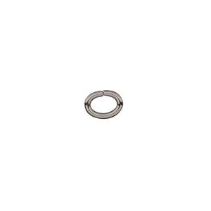 Jump ring 1pkg500 stainless steel, 8x6mm oval, 16 gauge / 5.7x3.6mm inside diameter