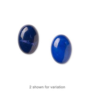 Howlite 1pkg6, calibrated oval cab 14x10mm