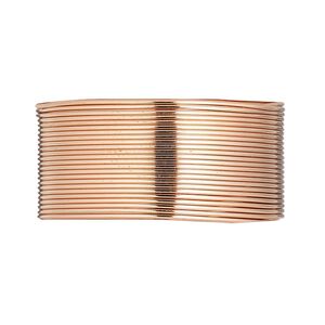 Wire, copper, half-hard, round, 22 gauge. Sold per 50-yard coil.